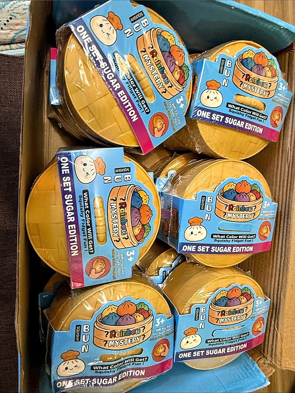 Case of 12 sealed dumplings